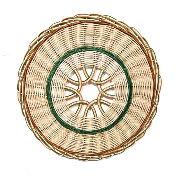 מנדלה-לקישוט-קיר-יצירה-אומנותית-קליעת-סלים